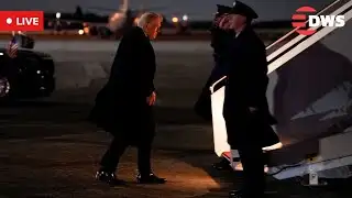 LIVE: President Trump Returns to Washington from Palm Beach | Exclusive Arrival Coverage | AC1E