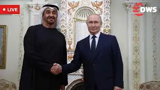 LIVE: Putin Hosts UAE’s Al-Nahyan in Moscow for Strategic Talks | AC1Z