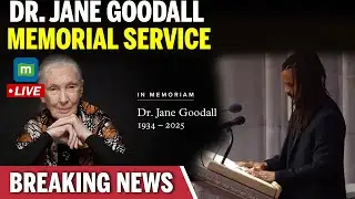 LIVE: Remembering Jane Goodall | Memorial Service in Washington, D.C