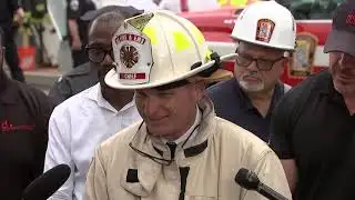 LIVE: Rescue crews attempt to free a person trapped after a partially-built building collapsed i...