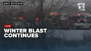 LIVE: Road impacts continue as slick snow, arctic chill bring ice