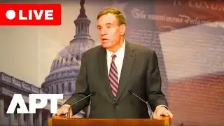 LIVE | Sen. Mark Warner Speaks on Election Security After FBI Raid | APT