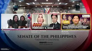 LIVE: Senate session (February 4, 2026)