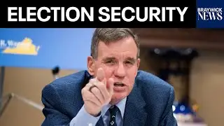 LIVE: Senator Mark Warner Holds News Conference On Election Security