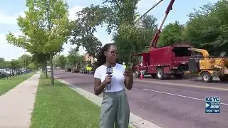 LIVE: Storm damage cleanup underway (featuring Kyla Jackson)