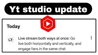 Live stream both ways at once Go live both horizontally and vertically, and engage fans yt studio 