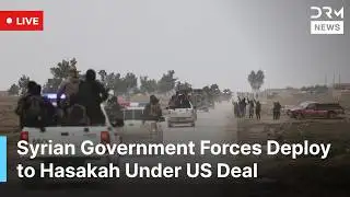 LIVE: Syrian Government Forces Deploy to Hasakah Under US-Backed Ceasefire Deal