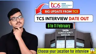🔴 LIVE | tcs interview date | tcs survey form | TCS NQT 2026