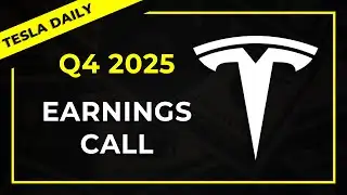 Live: Tesla Q4 Earnings Call 2025 (TSLA)