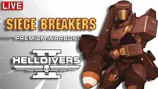 🔴 LIVE - Testing Out the New Warbond and TANK | Helldivers 2