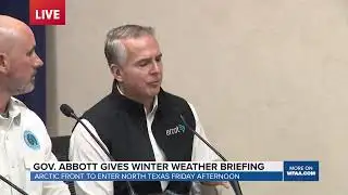 LIVE | Texas winter storm update from Gov. Greg Abbott