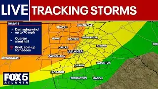LIVE: Tornado Warnings in North Georgia