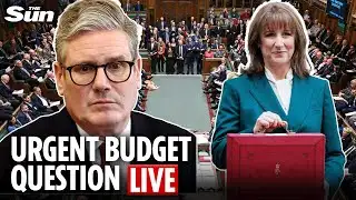 LIVE: Tory MPs to table urgent question on Rachel Reeves’ Budget shambles