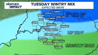 LIVE: Tracking incoming wintry mix in Kentucky, Indiana
