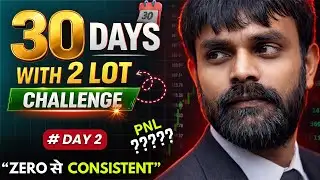 🔴Live Trade 30 Days 2 Lot Option Buying Challenge 3 Feb