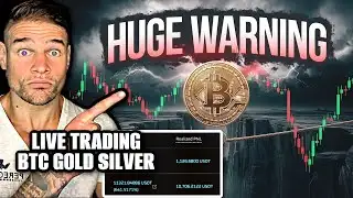 Live Trading! Bitcoin, Gold & Silver Moving FAST | This Changes Everything
