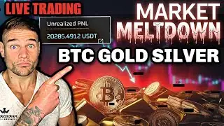 Live Trading! MASSIVE RED FLAGS! |  Bitcoin, Gold & Silver & MORE!