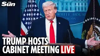 LIVE: Trump cabinet meets as Senate Democrats threaten DHS Funding