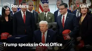 LIVE: Trump speaks in Oval Office