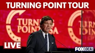 LIVE: Turning Point Event ft. Tucker Carlson at Indiana University – Bloomington | FOX 5 DC