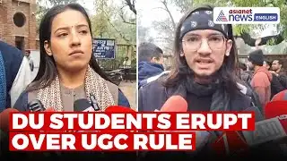 LIVE: UGC New Rule Sparks Student Protest at DU North Campus