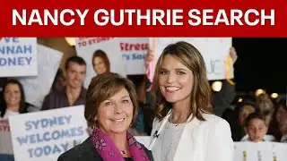 LIVE 🔴 Update on search for Nancy Guthrie after suspected abduction