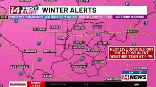 Live updates on Weekend Winter Storm