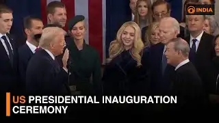 LIVE: US Presidential Inauguration ceremony