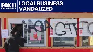 LIVE: Vandals target local coffee shop, 405 Freeway closures begin this weekend