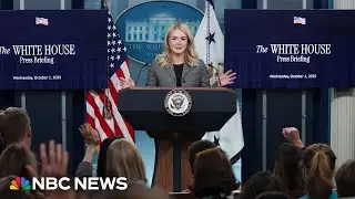 LIVE: White House holds press briefing | NBC News
