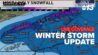 LIVE Winter Storm Update with Chief Meteorologist Jason Boyer