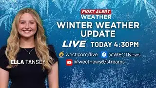 LIVE: Winter weather watch with WECT