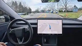 Living With Tesla FSD 14.2.1.25: First Drive Experience