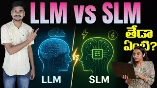 LLM vs SLM - Difference between LLM & SLM in AI - AI Telugu