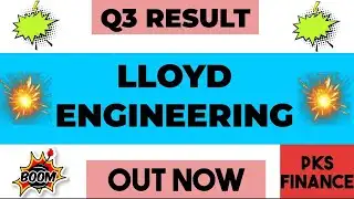 Lloyd Engineering Q3 Results 2026 | Lloyd Engineering Results Today | Lloyd Engineering Share News