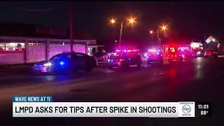 LMPD asks public for information after recent string of shootings