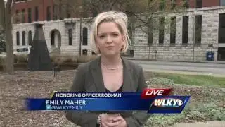 LMPD Officer Nick Rodman honored