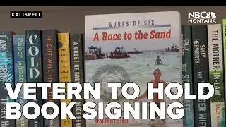 Local author, veteran holds first book signing in Kalispell