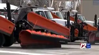 Local crews prep with winter weather set to roll in