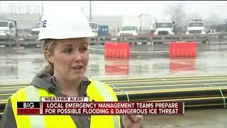 Local emergency management teams prepare for the storm