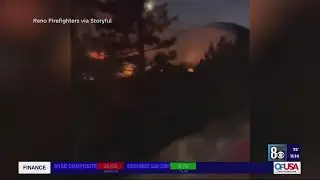 Local firefighters return after helping contain Davis Fire in northern Nevada