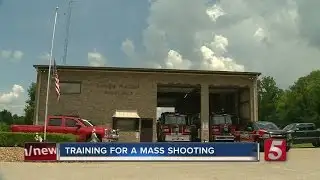 Local Firefighters Train For Response To Mass Shootings