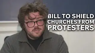 Local lawmaker backs bill to shield churches from protesters