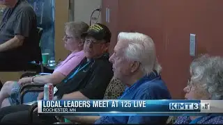 Local leaders meet at 125 Live