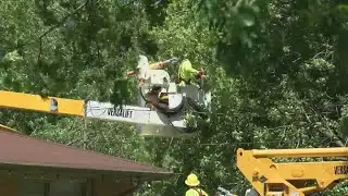 Local power outages continue into third day, thousands still affected