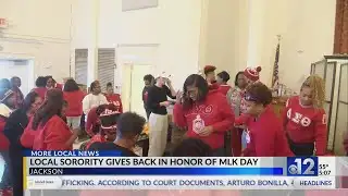 Local sorority gives back in honor of MLK Day