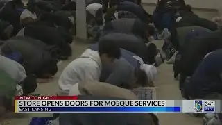 Local store opens doors for mosque services