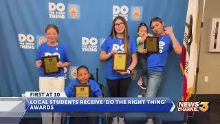Local students recognized for positive behavior