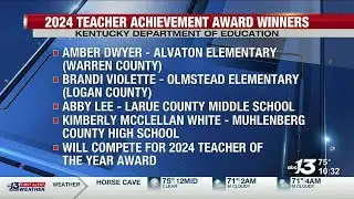 Local teachers receive KED Teacher Achievement Awards
