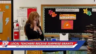 Local Teachers Receive Surprise Grants | KAFF News Extra
